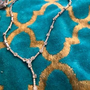 Cubic zirconium necklace